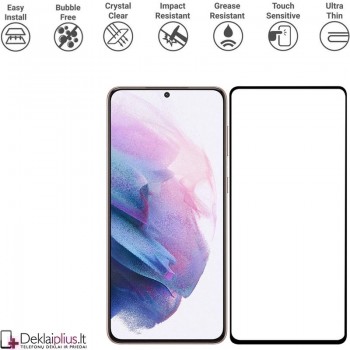 Apsauginis stikliukas per visą ekraną (telefonams Samsung S21 Plus)